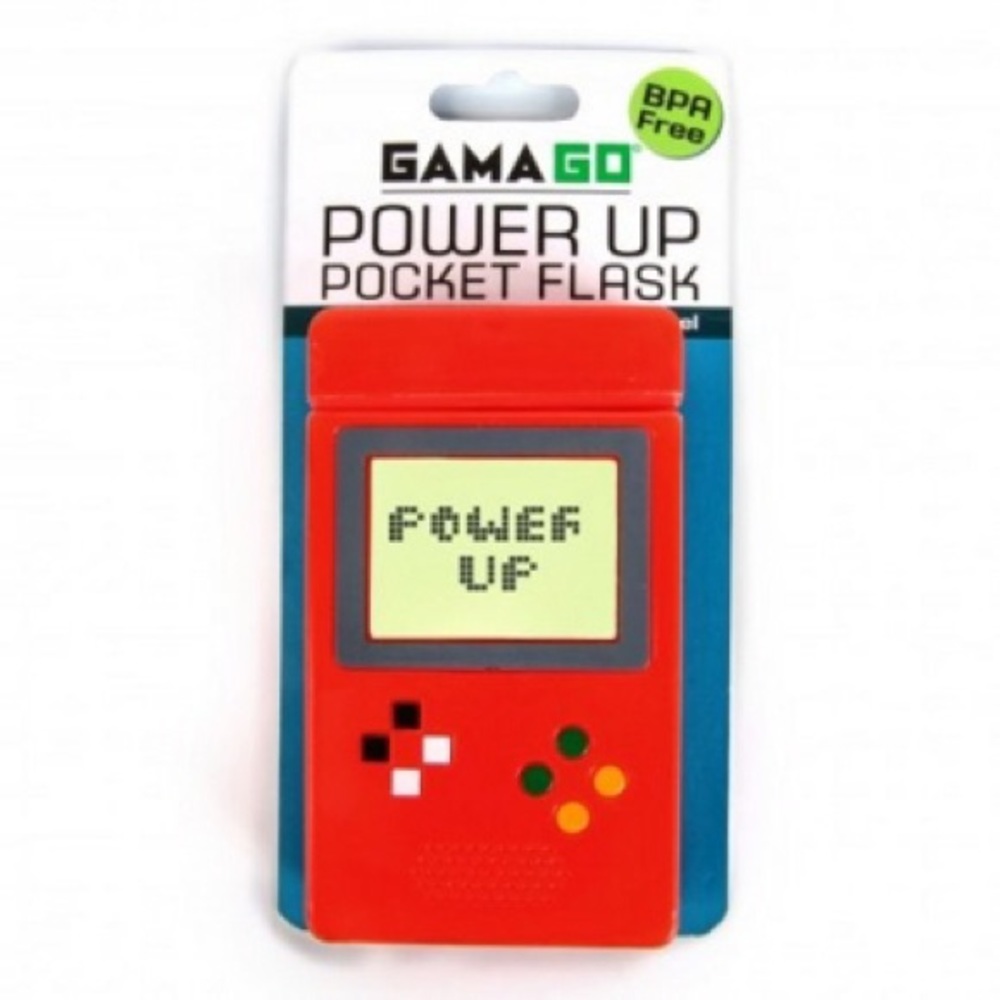 GAMAGO Power Up pocket flask